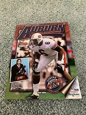 1998 Georgia Bulldogs V Auburn Tigers Football Program Bo Jackson Ryan Taylor  • $16.66