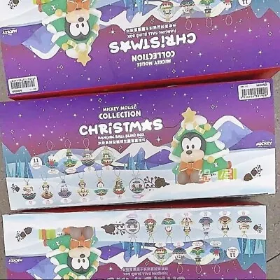 $129.90 • Buy Miniso Miniature Disney Micky Mouse Collection Christmas Hanging Ball Set