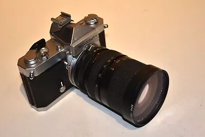 Nikon Nikkormat FTN 35mm Film Camera With Case And Asanuma 35-105mm Zoom Lens • $39.99