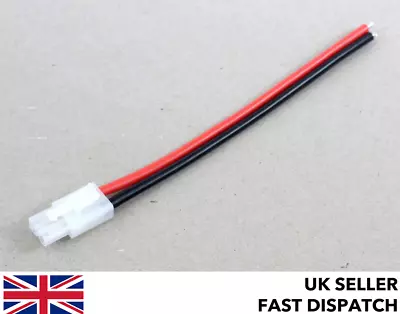 Male Tamiya Connector Pigtail/cable With 110mm 14 AWG Silicone Wire For RC • £3