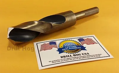 1  Cobalt Drill Bit 1 Drill Bit M42 Silver & Deming Drill Hog® Lifetime Warranty • $37.99