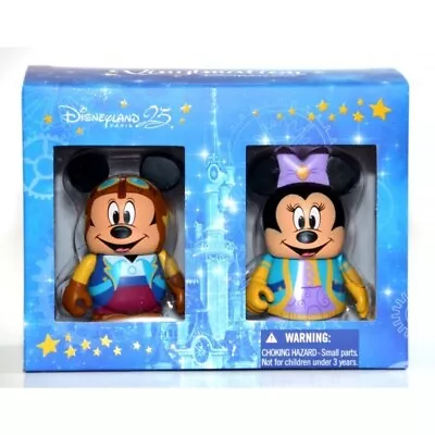 £22 • Buy Disneyland Paris 25th Anniversary Mickey And Minnie Vinylmation Set, Collectable