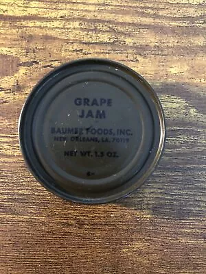 Vietnam War Era C-Ration Grape Jam • $9.99