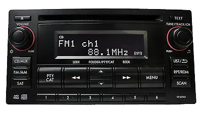 Subaru Radio XM Sat Bluetooth CD Player OEM AUX Stereo AM FM Receiver Satellite • $157