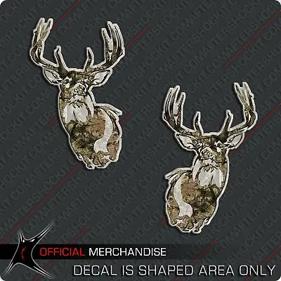$11.99 • Buy Camouflage Whitetail Deer Decal Sticker Big Buck Rack For Hoyt Mathews Elite PSE