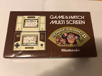 Nintendo Game&Watch Donkey Kong II Multi Screen Boxed • $750