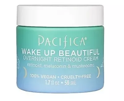 Pacifica Wake Up Beautiful Overnight Retinol Cream - 1.7 Fl Oz  LOT OF 2 NEW • $28.99