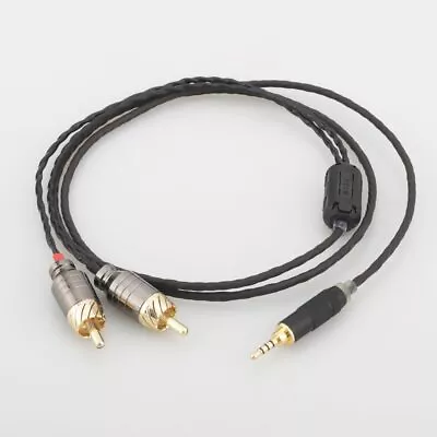 HIFI TRRS Balanced 2.5mm To 2 RCA Male Cable For Cayin N5 Iriver AK240 AK380 • $11.69