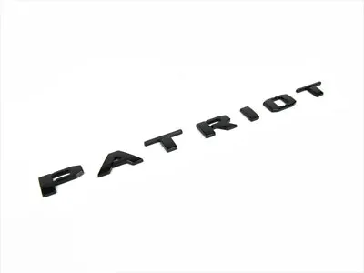 14-16 Jeep Patriot R/h Or L/h  Door Black Patriot Nameplate Emblem New Oem Mopar • $56.35