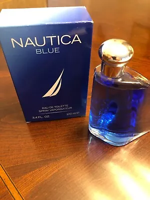 Nautica Blue Men's Cologne 3.4 Oz Eau De Toilette Spray New In Box • $7.99