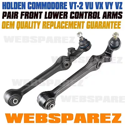 $88.99 • Buy Pair Holden Commodore Front Lower Control Arms Ball Joints VT2 VU VX VY VZ 97-06