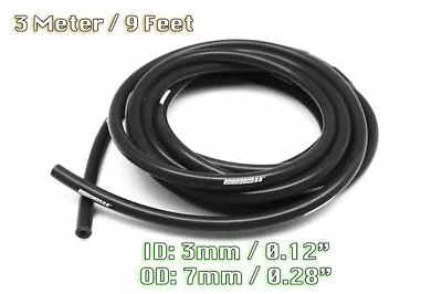 $10.99 • Buy 3 Metre Black Silicone Vacuum Hose Air Engine Bay Dress Up 3mm Fit Toyota
