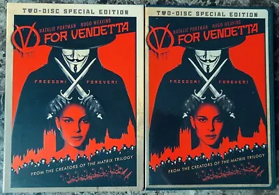 V For Vendetta (DVD 2006 2-Disc Set Special Edition W Slipcover) • $9.99