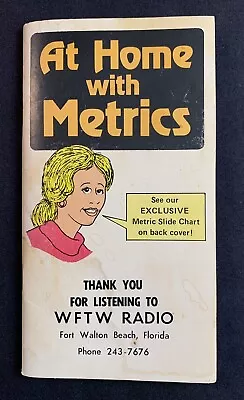 Vintage 1977 At Home With Metrics WFTW Radio Sponsored Handbook Booklet • £12.02