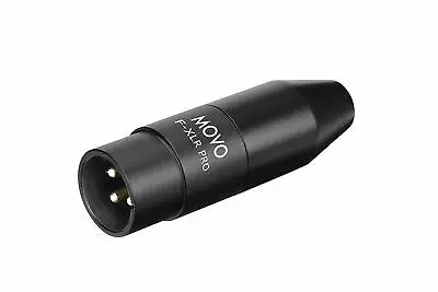 Movo FXLR-PRO 3.5mm Female Microphone Adapter To 3-pin XLR Male • $14.95