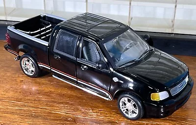 Ertl American Muscle Harley Davidson Ford F150 Pickup 1/18 Black Limited Edition • $41