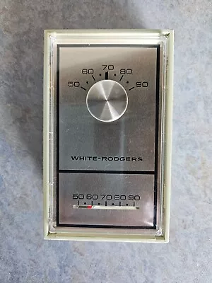 White-Rodgers 1E30-913 Heating Thermostat Vintage • $20