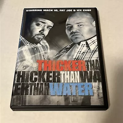 Thicker Than Water (DVD 2003) Mack 10 Fat Joe Ice Cube Gang Movie HTF RARE OOP • $19.99