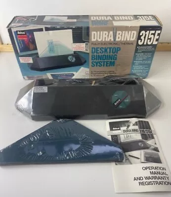 Ibico Dura Bind 315e Thermal Binding Machine  • $130