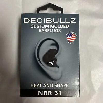 Decibullz Custom Molded Earplugs 31db Highest NRR Comfortable Hearing • $15.99