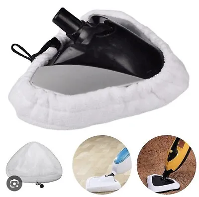 6PC Steam Mop Pads Reusable Washable Pad For H20 X5 S302 S001 Microfiber Cloth • £8.39
