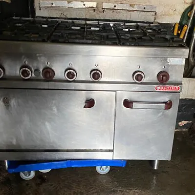 £400 • Buy Commercial 6 Burner Gas Cooker Oven