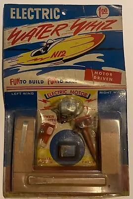 Vintage ELECTRIC WATER WHIZ SPEEDBOAT- BATTERY OPERATED MOC • $24.50