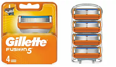 Gillette Fusion 5 Mens Replacement Shaver Razor Pack1X4 Blades Cartridges NoBox • £8.41