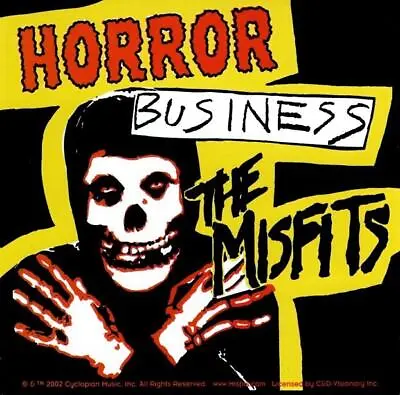 The Misfits Horror Business Sticker Decal Official Punk • $4.46