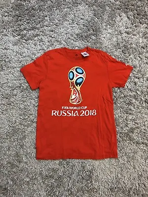 FIFA World Cup 2018 T-Shirt Russia Adidas Mens Large Officially Licensed Tee • $14.50