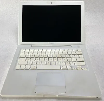 Apple MacBook A1181 2007 Laptop NO HDD NO BATTERY White FOR PARTS • $17.59