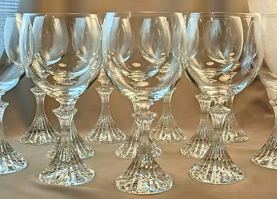 Mikasa THE RITZ 7  Clear Crystal Water Goblet Wine Glass Discontinued VTG HTF • $12.95