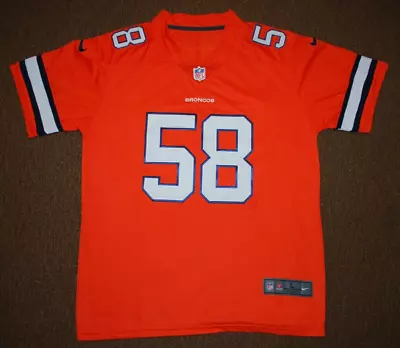 Nike Von Miller Denver Broncos Stitched Jersey 'Color Rush' - Men's Size Large • $37.99