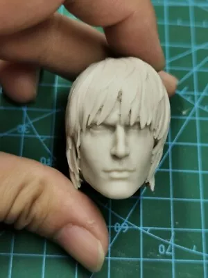 1/6 Male Head Sculpt Unpainted Anime Devil May Cry Dante For 12in Male Body Toy • $30.25