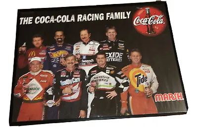 The Coca Cola Racing Family “Marsh” Framed Poster Vintage • $14.87