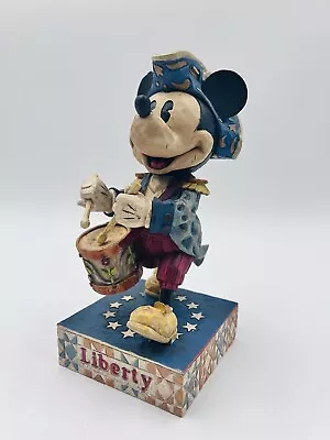 Walt Disney Traditions #4004047 Mickey Mouse  Liberty's March  Jim Shore Figure • $34.99