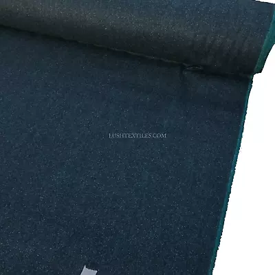 £8.99 • Buy PLAIN Wool Blend Fabric Clothing Coat/Blazer Dress Material 54  - BOTTLE GREEN