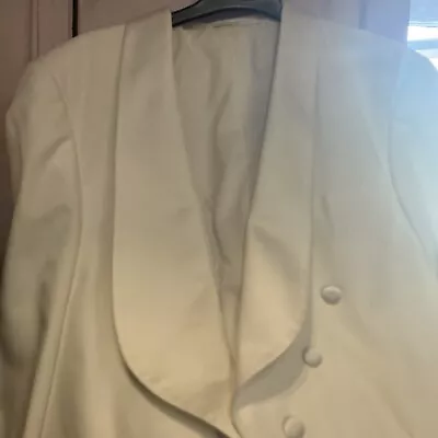 After Six White Suit Jacket With Tails. AD • $70