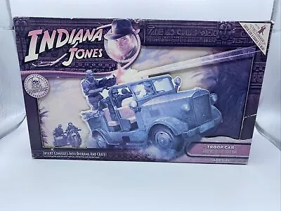 Indiana Jones Troop Car Raiders Of The Lost Ark MIB Hasbro 2008 Diorama Vehicle • $99.99