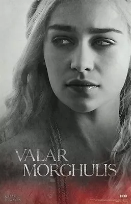 GAME OF THRONES POSTER ~ DAENERYS PORTRAIT 24x36 TV Emilia Clarke Targaryen • $8.50