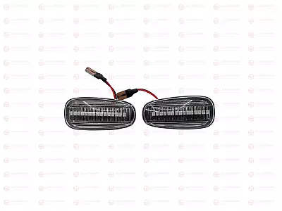 Clear Dynamic Sequential LED Side Indicator Light Pair Holden Commodore VY VZ • $39.99