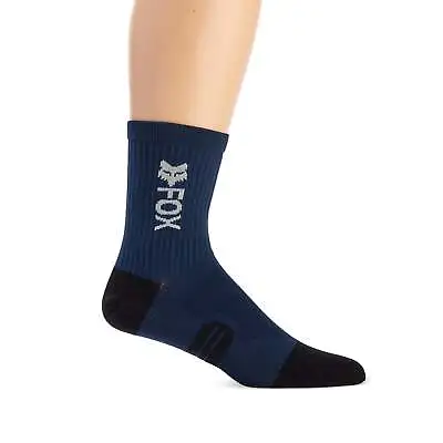 Fox Racing 6  Ranger Sock - 1974 - Midnight • $17.95