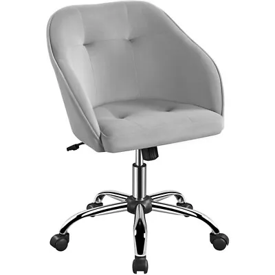 Makeup Vanity Chair Cute Swivel Desk Chair Adjustable Height For Home Office • £30