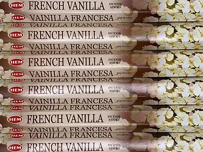 Hem French Vanilla Incense 20406080100 Or 120 Sticks Bulk Wholesale • $5.95