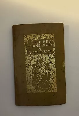 LITTLE RED RIDING HOOD & THE HISTORY OF TOM THUMB - 1895 Antique Pocket-sized • $89.99
