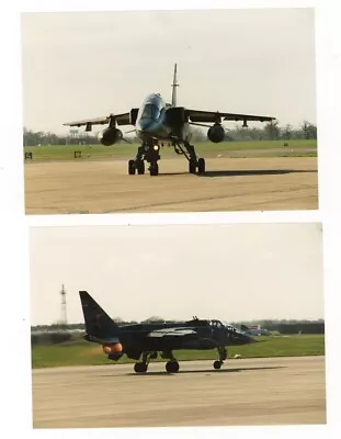 3 Photographs Of Sepecat Jaguar T.4 XX847 /  FX  Coltishall March 1995 • £1.99