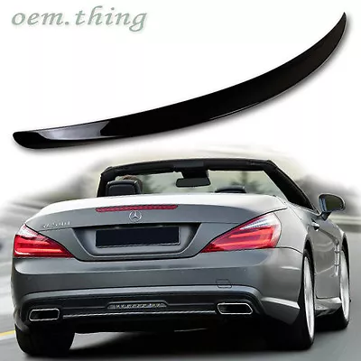 2012-2020 SL65 Fit FOR Mercedes Benz R231 Convertible Trunk Spoiler SL Painted • $124.50