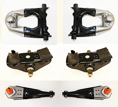 1965-1966 Mustang Suspension Kit Deluxe Upper Lower Control Arms Spring Saddles • $423.70