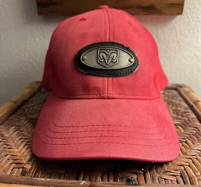 Vintage Red Dodge Metal Hat Official Merchandise COLLECTION From MOPAR Parts • $75