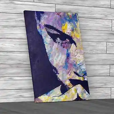 Abstract Woman Painting Original Canvas Print Large Picture Wall Art • £14.95